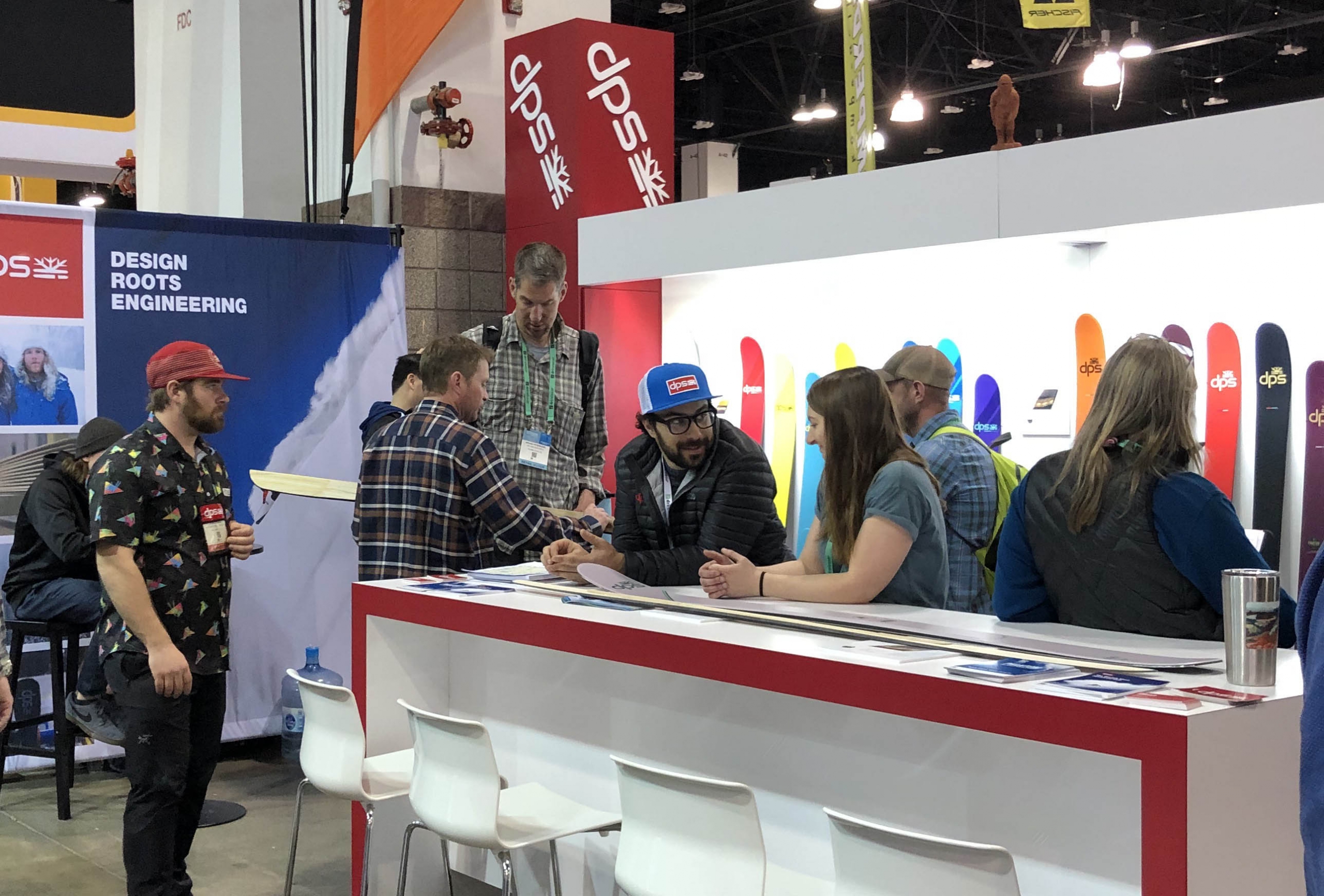 DPS booth at Outdoor Retailer Snow Show 2020