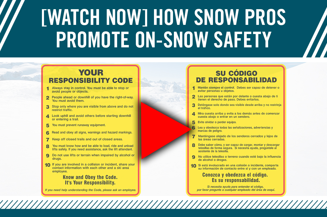 How Snow Pros Promote On-Snow Safety