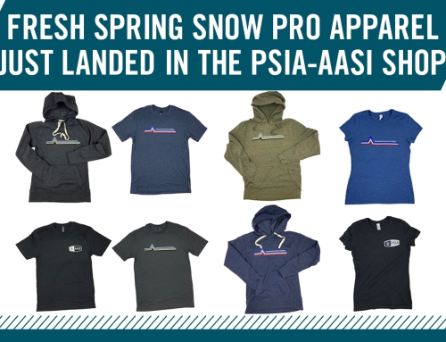 Fresh Spring Snow Pro Apparel Just Landed in the PSIA-AASI Shop
