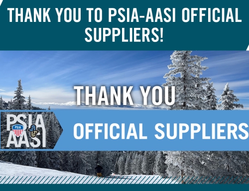 Thank You to PSIA-AASI Official Suppliers!