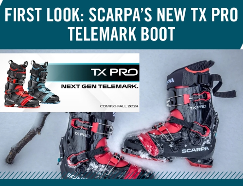 First Look: SCARPA’s New TX Pro Telemark Boot